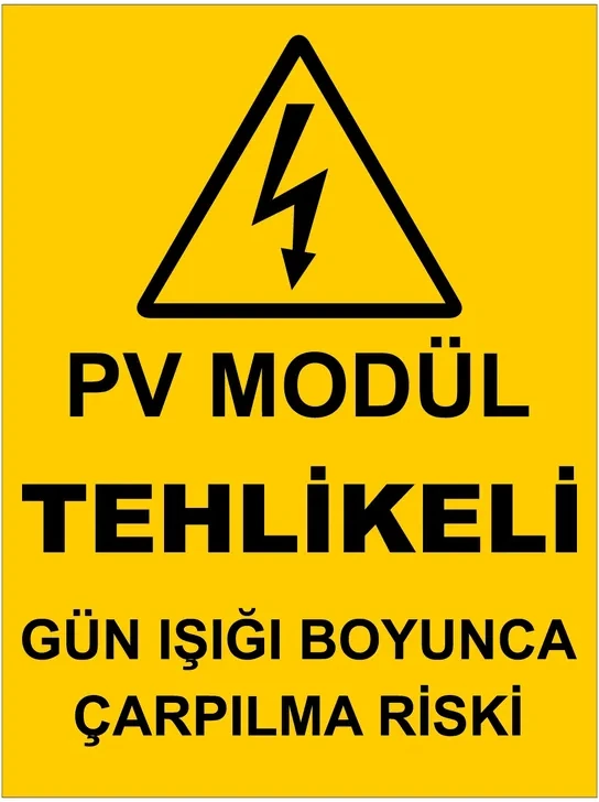 PV Modül — Çarpılma Riski